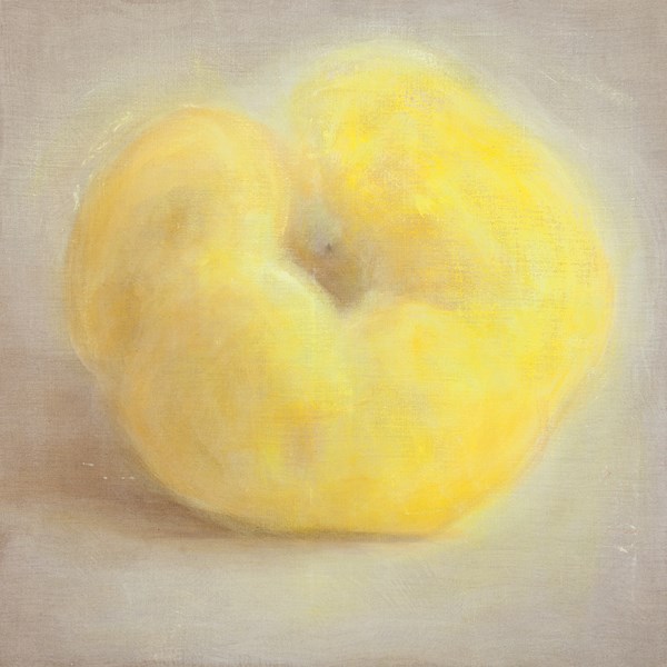 First quince n°26, pigments on canvas